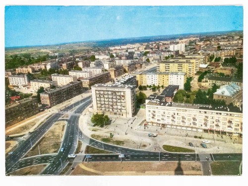 BIAŁYSTOK - PANORAMA MIASTA 1972 PRL