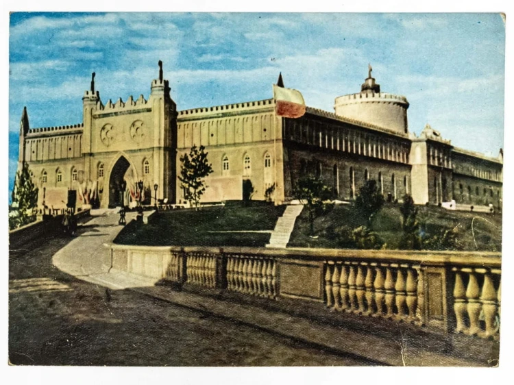 LUBLIN - MUZEUM NARODOWE W ZAMKU KRÓLEWSKIM 1961 PRL