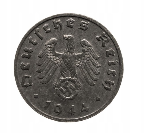 Niemcy, III Rzesza, 1 Reichspfennig 1944 B, Wiedeń.