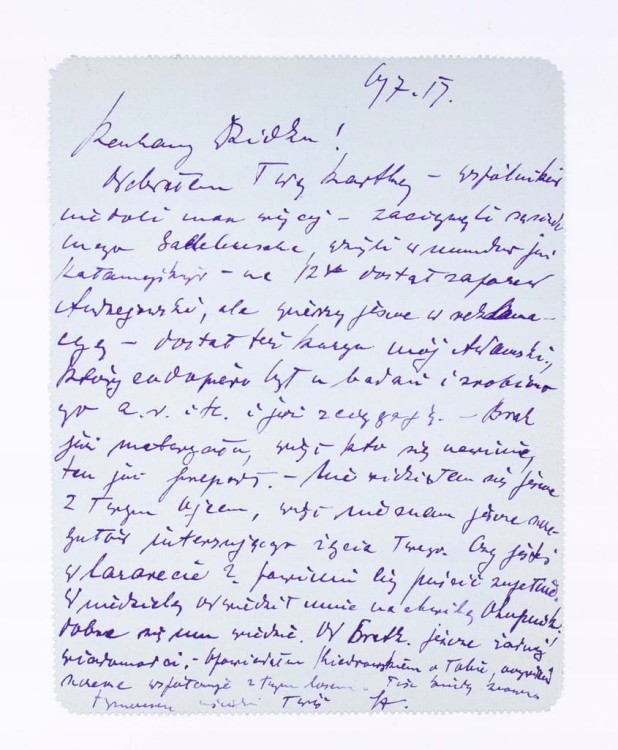 STARY LIST - FELDPOST, POZNAŃ / GŁOGÓW 1917