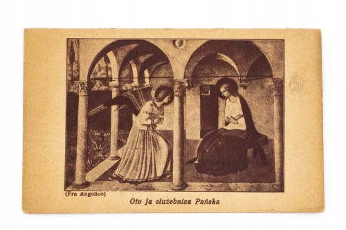 STARY OBRAZEK, PRZYRZECZENIE STOW. ŻEŃSKIEGO AKCJI KATOLICKIEJ, POZNAŃ 1936