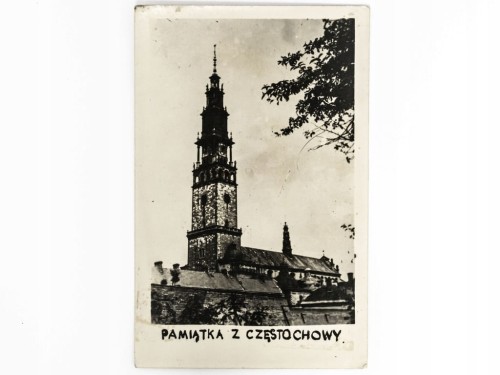 CZĘSTOCHOWA - KLASZTOR NA JASNEJ GÓRZE LATA 50. / 60. PRL