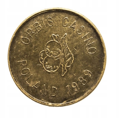 Żeton, Kasyno Orbis 1989