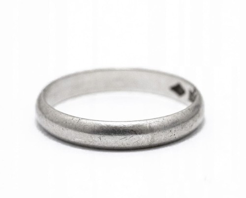 STARY SREBRNY PIERŚCIONEK 800 R. 26