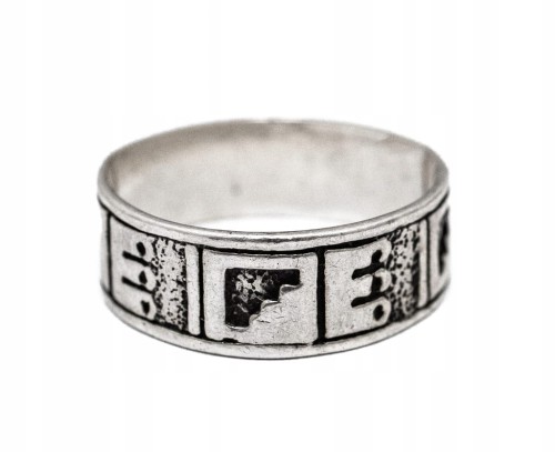 STARY SREBRNY PIERŚCIONEK 925 R. 13