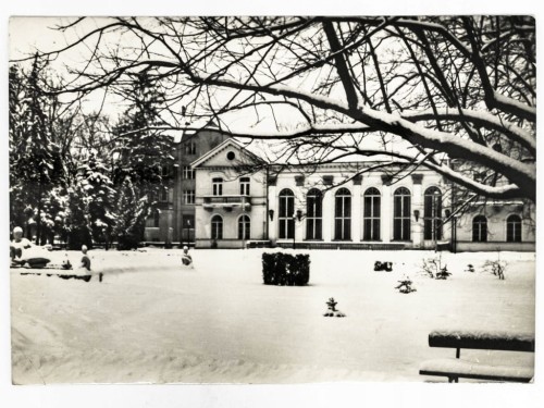 CIEPLICE ŚLĄSKIE-ZDRÓJ - SANATORIUM W PARKU ZDROJOWYM 1967 PRL