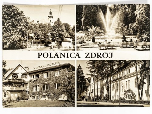 POLANICA-ZDRÓJ - UL ZDROJOWA SANATORIUM ZAMECZEK SANATORIUM IX LATA 70. PRL
