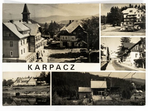 KARPACZ - DOM WYPOCZYNKOWY FWP MIESZKO, HOTELE ORLINEK I BIAŁY JAR 1975 PRL
