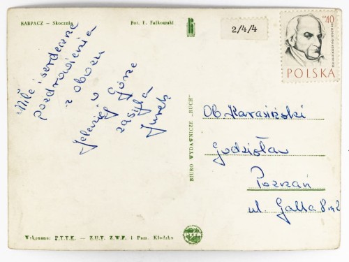 KARPACZ - SKOCZNIA NARCIARSKA ORLINEK LATA 60. PRL