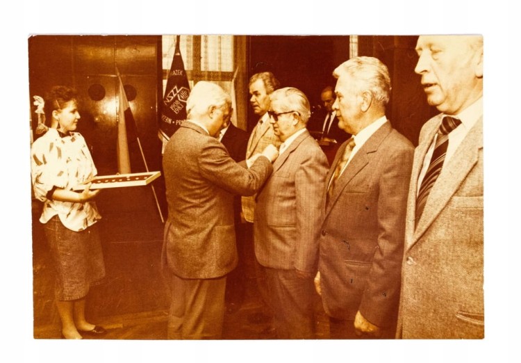 STARA FOTOGRAFIA - DZIEŃ METALOWCA, HCP CEGIELSKI POZNAŃ 1989