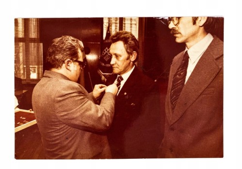 STARA FOTOGRAFIA - DZIEŃ METALOWCA, HCP CEGIELSKI POZNAŃ 1989