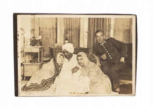 STARA FOTOGRAFIA - ŻOŁNIERZ 11 PUŁK LOTNICTWA MYŚLIWSKIEGO 1925 - 1928