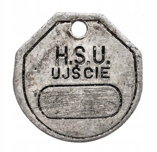 Żeton, Huta Szkła Ujście