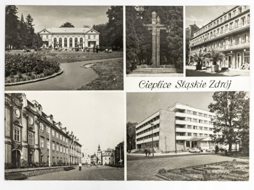 CIEPLICE ŚLĄSKIE-ZDRÓJ - SANATORIUM POMNIK MARTYROLOGII HOTEL LATA 70. PRL
