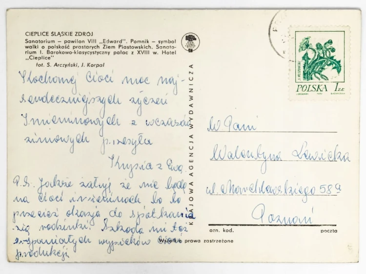 CIEPLICE ŚLĄSKIE-ZDRÓJ - SANATORIUM POMNIK MARTYROLOGII HOTEL LATA 70. PRL