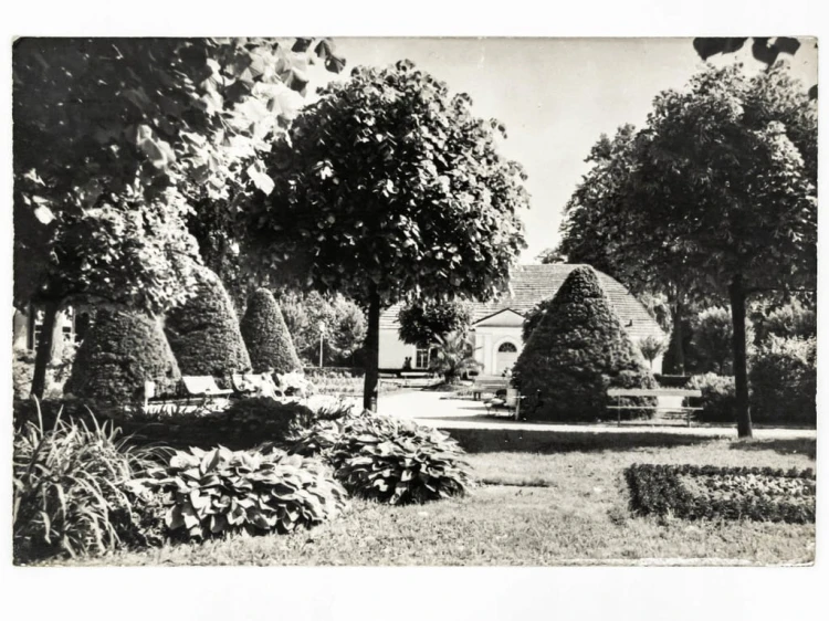 DUSZNIKI-ZDRÓJ - PARK ZDROJOWY LATA 60. PRL