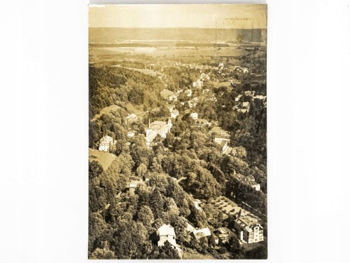 DUSZNIKI-ZDRÓJ - PANORAMA MIASTA, WILLA SCHMIDTA HOTEL FRYDERYK 1973 PRL