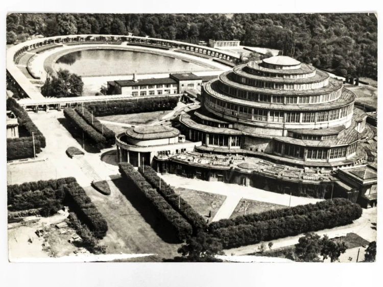 WROCŁAW - HALA LUDOWA OBECNIE HALA STULECIA 1972 PRL