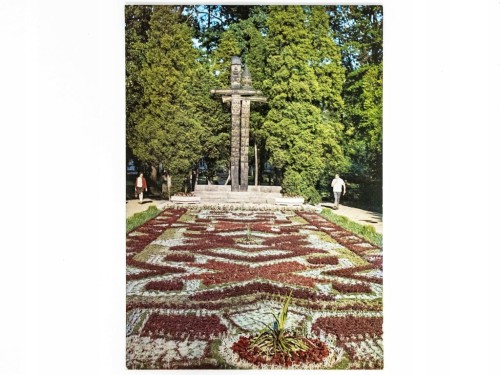 CIEPLICE ŚLĄSKIE-ZDRÓJ - POMNIK MARTYROLOGII I CHWAŁY ORĘŻA POL. 1978 PRL
