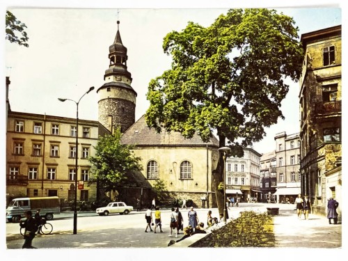 JELENIA GÓRA - KOŚCIÓŁ ŚW. ANNY I BASZTA WOJANOWSKA 1976 PRL