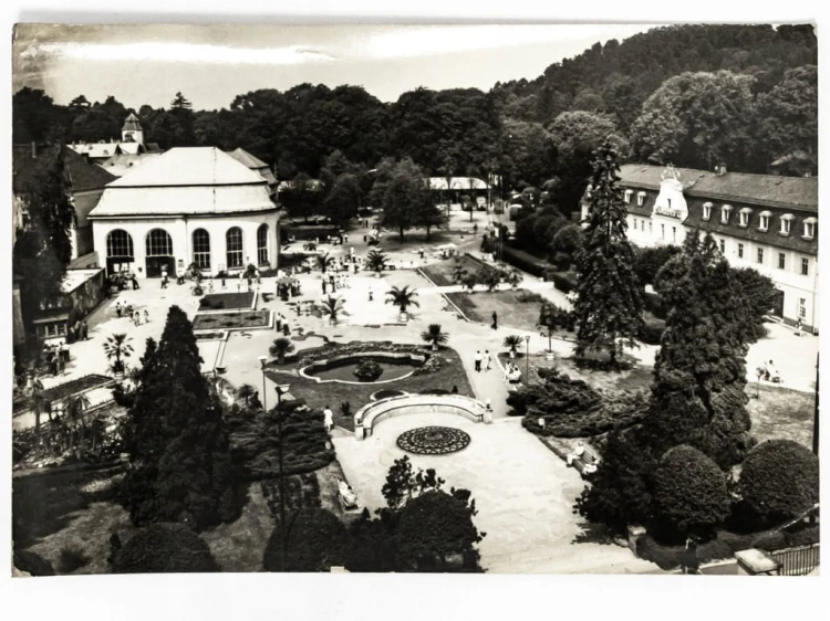 KUDOWA-ZDRÓJ - PIJALNIA WÓD LECZNICZYCH I SANATORIUM ZAMECZEK 1974 PRL