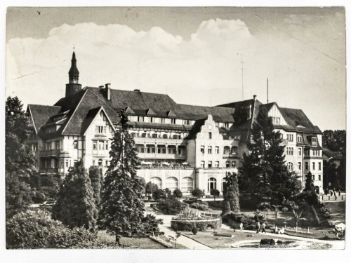 KUDOWA-ZDRÓJ - SANATORIUM UZDROWISKOWE POLONIA 1961 PRL