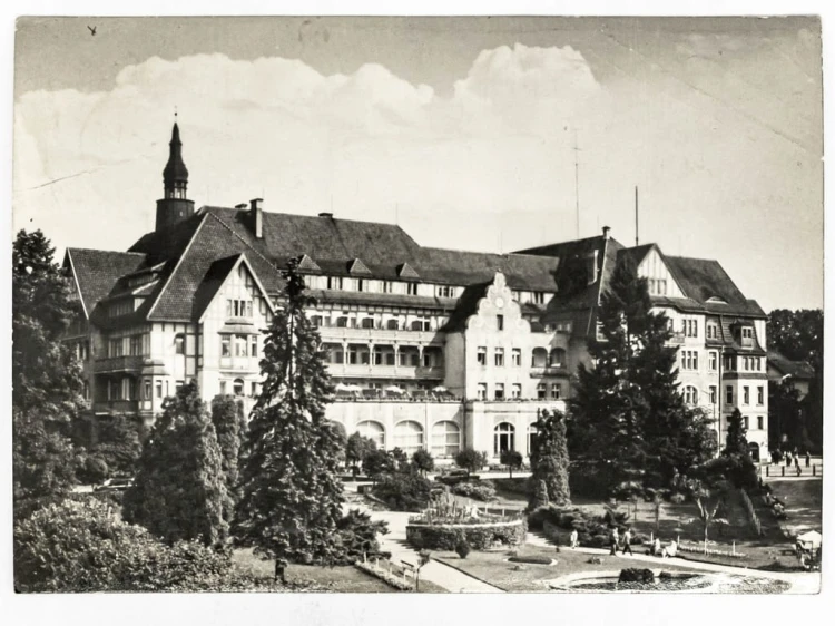 KUDOWA-ZDRÓJ - SANATORIUM UZDROWISKOWE POLONIA 1961 PRL