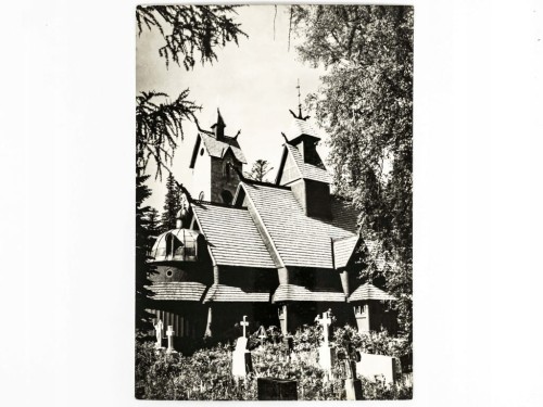 KARPACZ GÓRNY - KOŚCIÓŁ ŚWIĄTYNIA WANG 1973 PRL