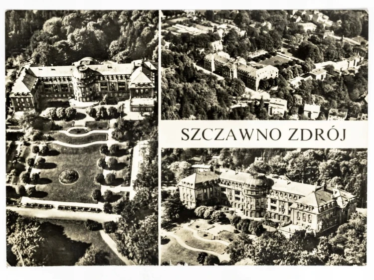 SZCZAWNO-ZDRÓJ - DOM ZDROJOWY LATA 60. / 70. PRL