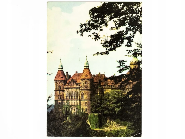WAŁBRZYCH - ZAMEK KSIĄŻ 1971 PRL
