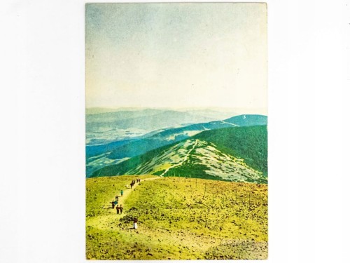 KARKONOSZE - DROGA PRZYJAŹNI POLSKO-CZECHOSŁOWACKIEJ 1975 PRL