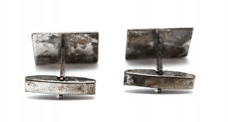 STARE SREBRNE SPINKI DO MANKIETÓW 800