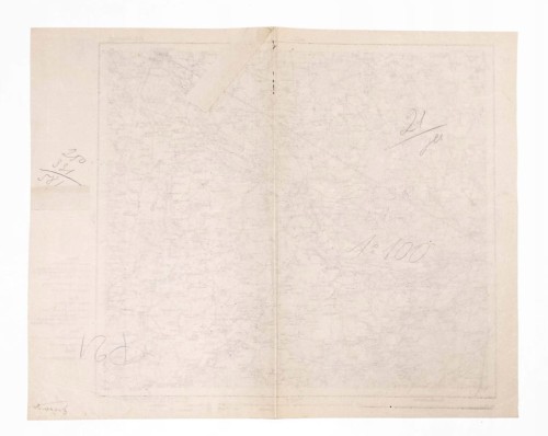 STARA MAPA - GIEŁWANY, WIEPRZE, KAPLICE, GIEGUŻYN 1922