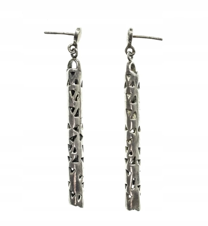 STARE SREBRNE KOLCZYKI