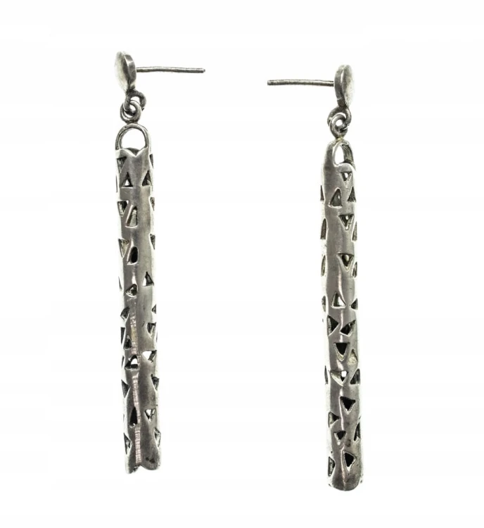 STARE SREBRNE KOLCZYKI