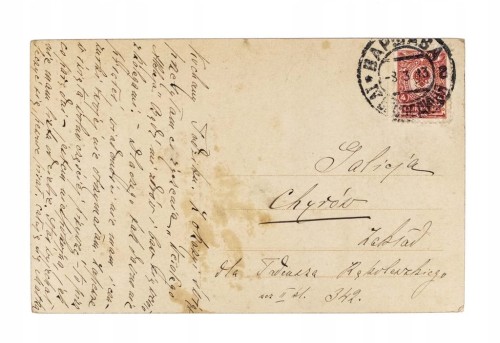 STARA POCZTÓWKA WIELKANOCNA - WARSZAWA / CHYRÓW 1913
