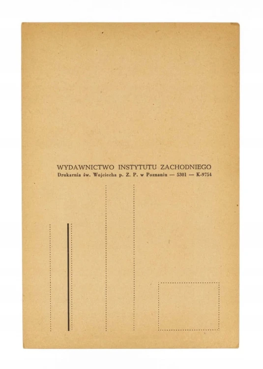 STARA POCZTÓWKA - ŚW. JAN CHRZCICIEL, RZEŹBA Z KATEDRY WROCŁAWSKIEJ l. 50