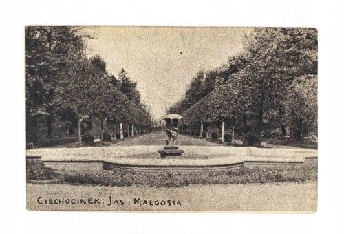 CIECHOCINEK - FONTANNA JAŚ I MAŁGOSIA l. 50