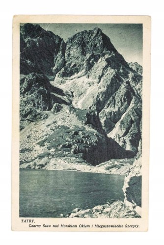 TATRY - CZARNY STAW NAD MORSKIM OKIEM 1934