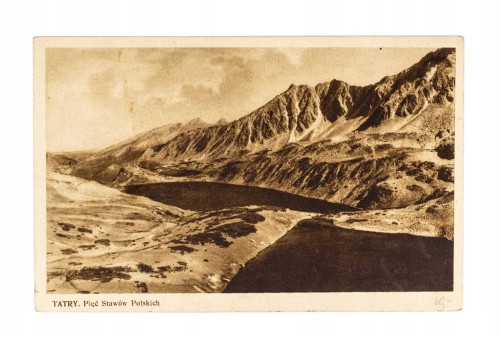 TATRY - PIĘĆ STAWÓW POLSKICH 1934