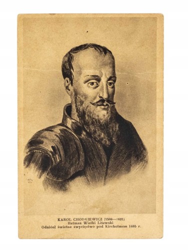 STARA POCZTÓWKA - KAROL CHODKIEWICZ II RP