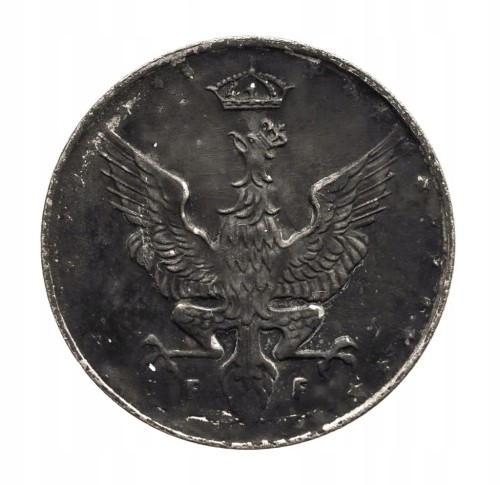 20 PF 1917 ROK KRÓLESTWO POLSKIE st.3+