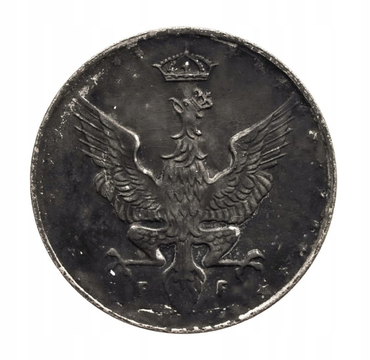 20 PF 1917 ROK KRÓLESTWO POLSKIE st.3+