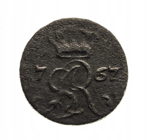 Polska, Stanisław August Poniatowski, szeląg 1767 G, Warszawa