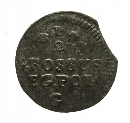 Polska, Stanisław August Poniatowski, półgrosz 1767, Warszawa