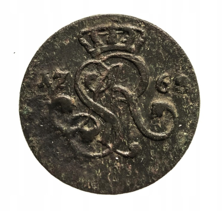 Polska, Stanisław August Poniatowski, 1/2 grosza 1768 G, Kraków.