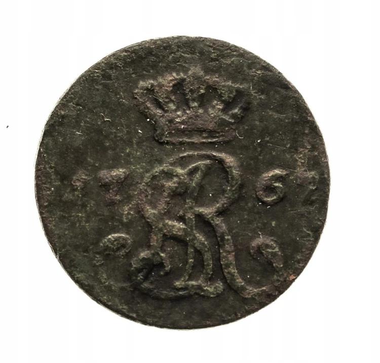 Polska, Stanisław August Poniatowski, półgrosz 1767, Warszawa