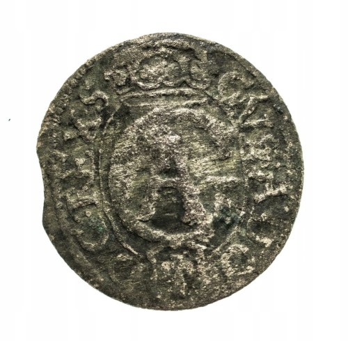 Polska,Gustaw II Adolf,okupacja szwedzka,miasto Elbląg, szeląg 1630, Elbląg