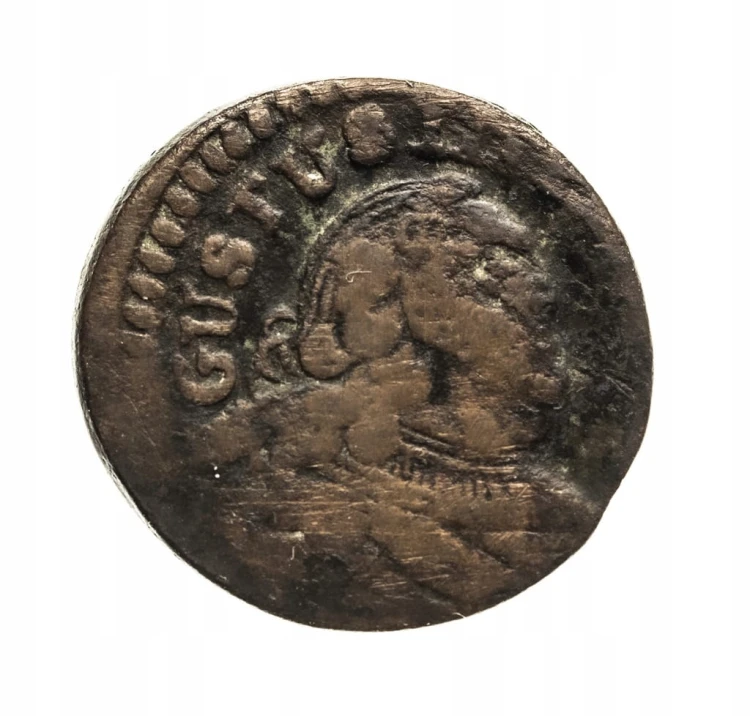 Polska, August III Sas, szeląg 1754 rok.