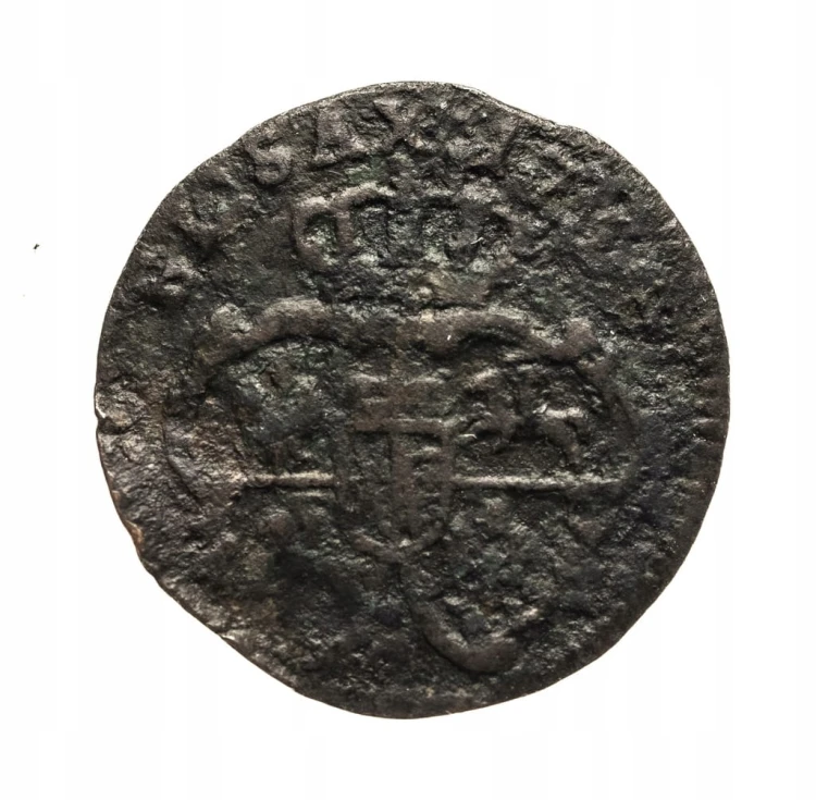 Polska, August III Sas, szeląg 1754 rok.